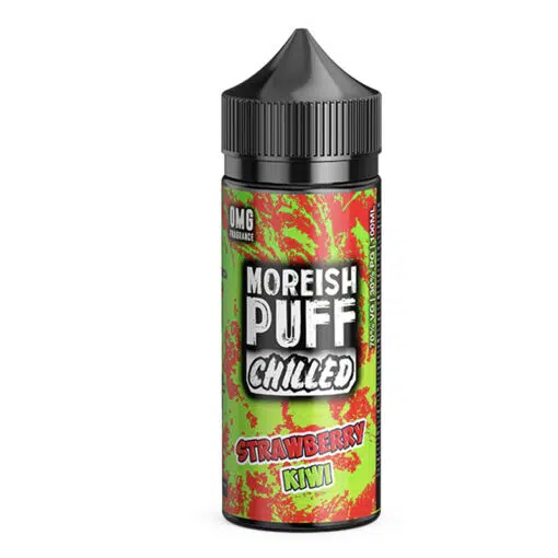 Moreish Puff Chilled - Strawberry Kiwi Chilled 100Ml Short Fill