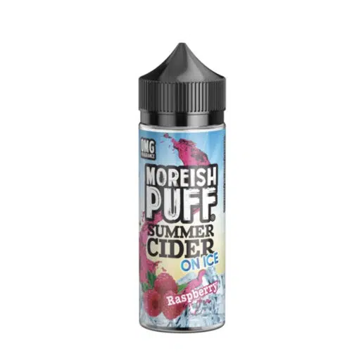 Moreish Puff - Summer Cider Raspberry On Ice 100Ml Eliquid