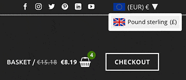 Shop Using Your Local Currency