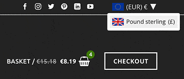 Shop Using Your Local Currency Shop Using Your Local Currency