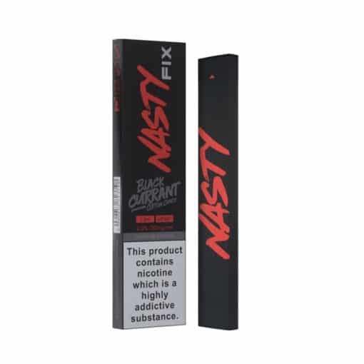 Black Currant 20Mg Nasty Fix Disposable Vape Kit