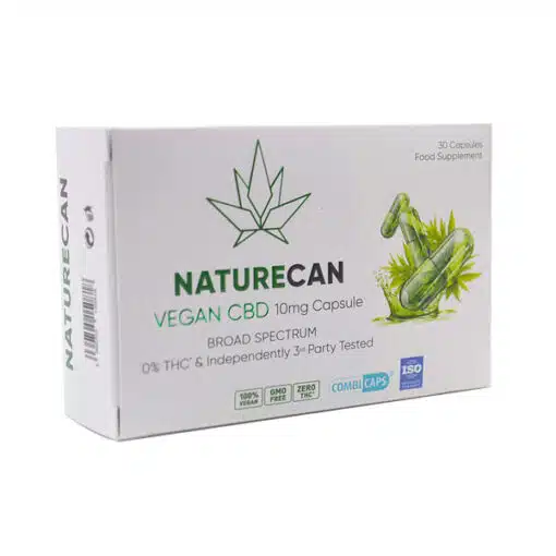 Naturecan 10Mg Vegan Cbd Capsules - 30 Caps