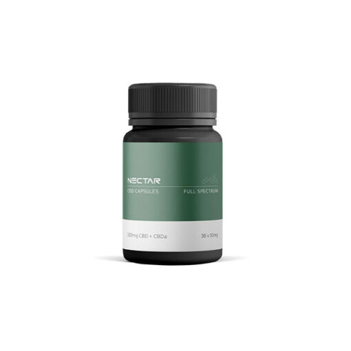 Nectar 300Mg Full Spectrum Cbd + Cbda Capsules - 30 Caps
