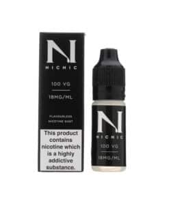 100% VG 18mg Nicotine Shot