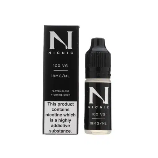 Nicnic - 100% Vg 18Mg Nicotine Shot