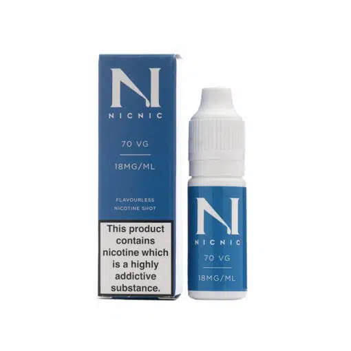Nicnic - 70% Vg 18Mg Nicotine Shot