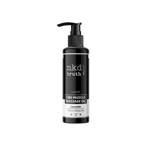 Nkd Truth 350Mg Cbd Lavender Muscle Massage Oil - 175Ml