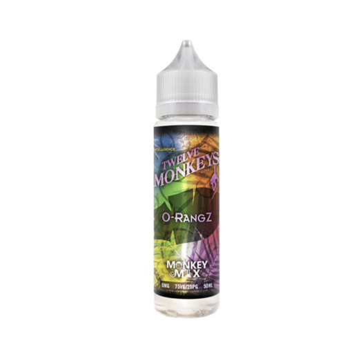 Twelve Monkeys - O-Rangz 50Ml Short Fill