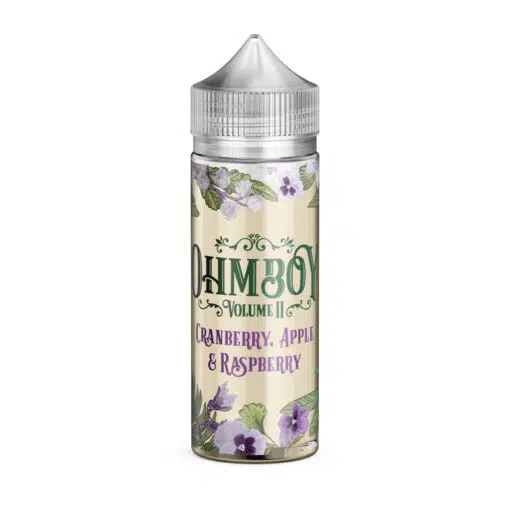 Ohm Boy Vol Ii Cranberry Apple 100Ml Eliquid Short Fill