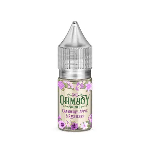 Ohm Boy Vol 2 - Cranberry, Apple &Amp; Raspberry 20Mg Nic Salt