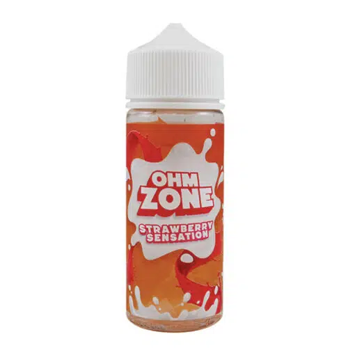 Ohm Zone - Strawberry Sensation 100Ml E-Liquid