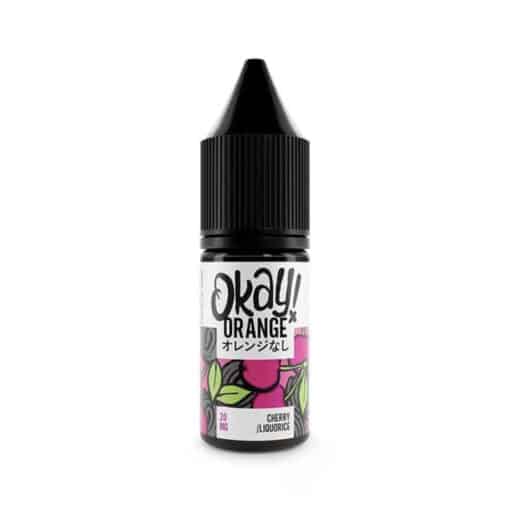 Okay Orange Salts Grape Raspberry Blackcurrant 5Mg 10Mg 20Mgokay Orange Salts Cherry Liquorice 5Mg 10Mg 20Mg