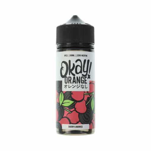 Okay Orage Cherry Raspberry Liquorice 100Ml E-Liquid
