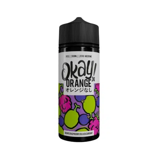 Okay! Orange - Grape Raspberry Blackcurrant 100Ml E-Liquid
