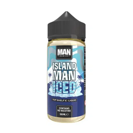 Island Man Iced Man 100Ml 0Mg Short Fill