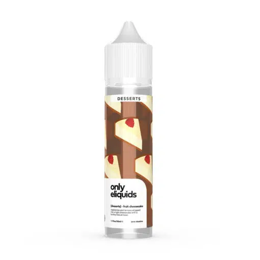 Only Eliquids Desserts - Fruit Cheesecake 50Ml Short Fill