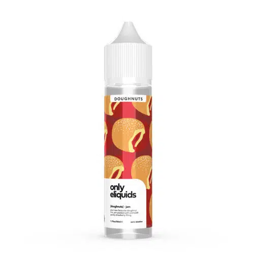 Only Eliquids Doughnuts - Jam 50Ml Short Fill