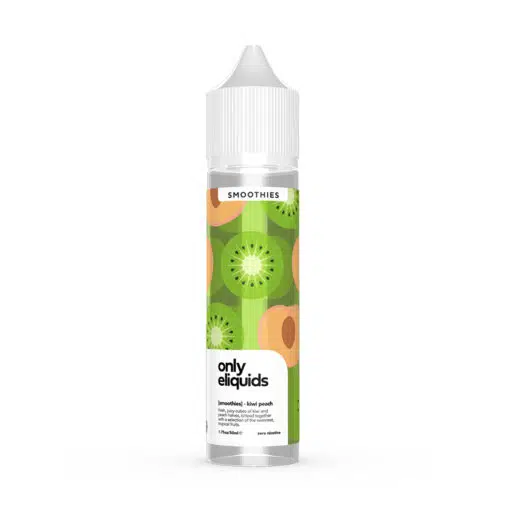 Only Eliquids Smoothies - Kiwi Peach 50Ml Short Fill