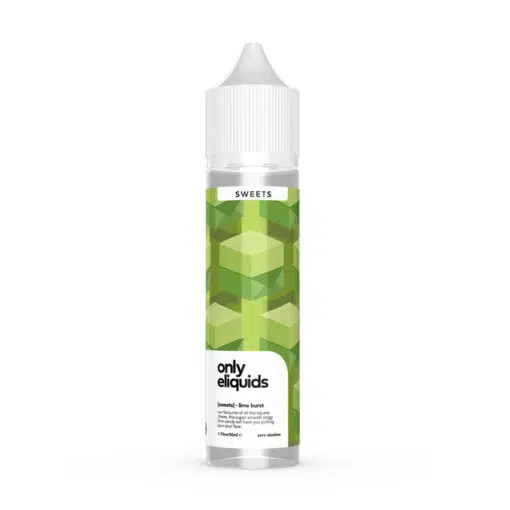 Only Eliquids Sweets - Lime Burst 50Ml Short Fill