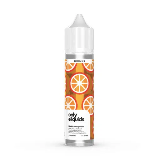 Only Eliquids Drinks - Orange Soda 50Ml Short Fill