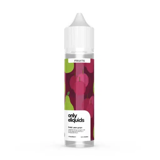 Only Eliquids Fruits - Pear Grape 50Ml Short Fill
