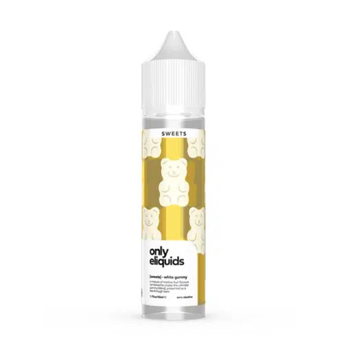 Only Eliquids Sweets - White Gummy 50Ml Short Fill