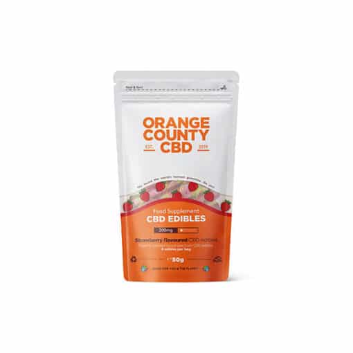 Orange County Cbd 200Mg Gummy Strawberries - Grab Bag