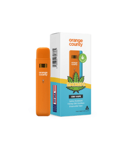 Orange County Disposable CBD Vape 750mg Lemonade