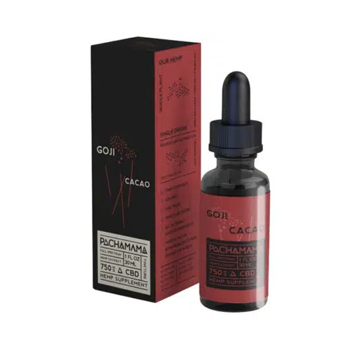 Goji Cacao Cbd Tincture 30Ml / 750Mg