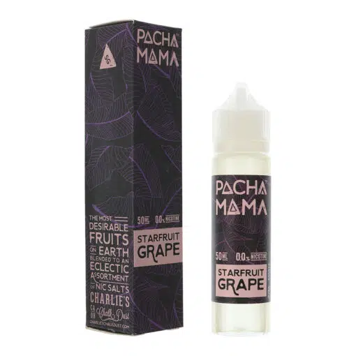 Pacha Mama - Starfruit Grape 0Mg Eliquid Short Fill