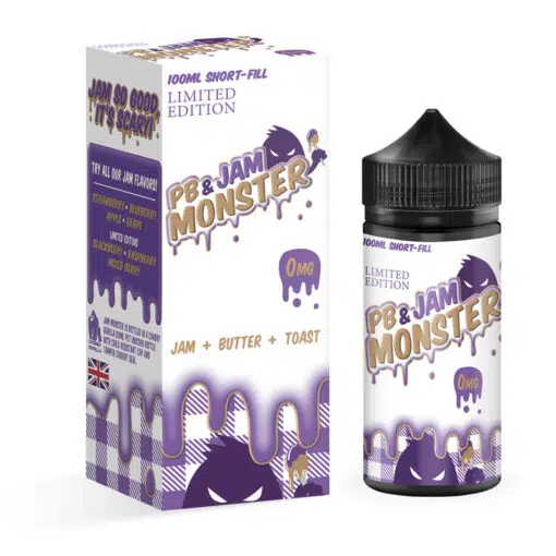 Pb &Amp; Jam Monster Grape 100Ml Eliquid