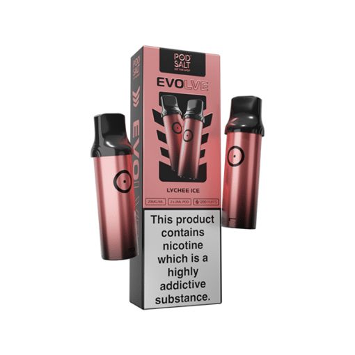Pod Salt Evolve X2 Replace Pods Lychee Ice 20Mg