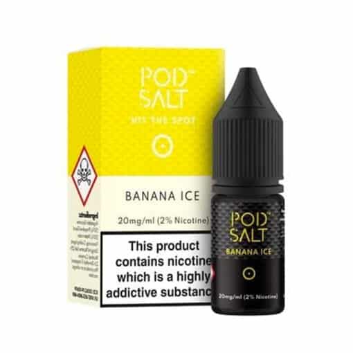 Pod Salt Banana Ice Nic Salt