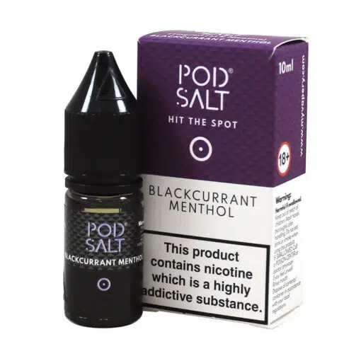 Pod Salt - Blackcurrant Menthol Nic Salt 20Mg