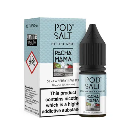 Pod Salt Fusions Pacha Mama Strawberry Kiwi Ice