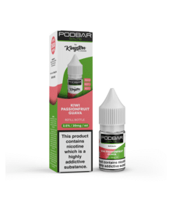 PodBar Salts By Kingston Kiwi Passionfruit Guava