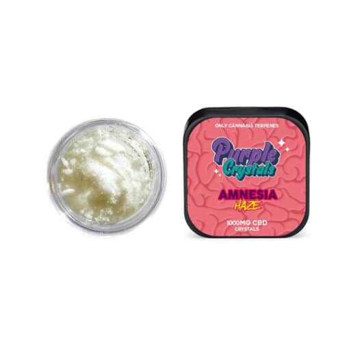 Purple Crystals By Purple Dank 1000Mg Cbd Crystals - Amnesia Haze (Buy 1 Get 1 Free)