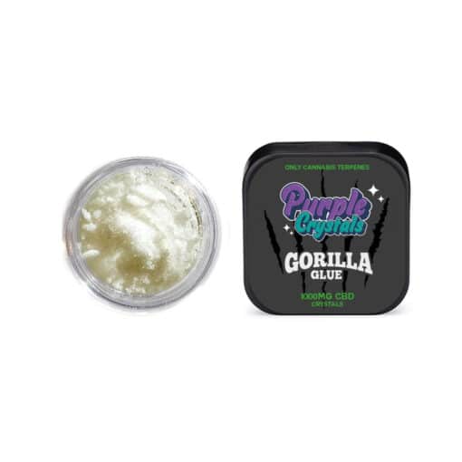 Purple Crystals By Purple Dank 1000Mg Cbd Crystals - Gorilla Glue (Buy 1 Get 1 Free)