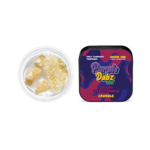 Purple Dabz By Purple Dank 1000Mg Cbd Crumble - Grand Daddy Purple (Buy 1 Get 1 Free)