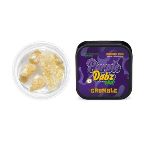 Purple Dabz By Purple Dank 1000Mg Cbd Crumble - Original (Buy 1 Get 1 Free)