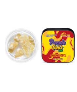 Purple Dabz by Purple Dank 1000mg CBD Crumble - Sour Diesel (BUY 1 GET 1 FREE)