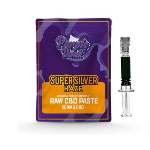 Purple Dank 1000Mg Cbd Raw Paste With Natural Terpenes - Super Silver Haze (Buy 1 Get 1 Free)