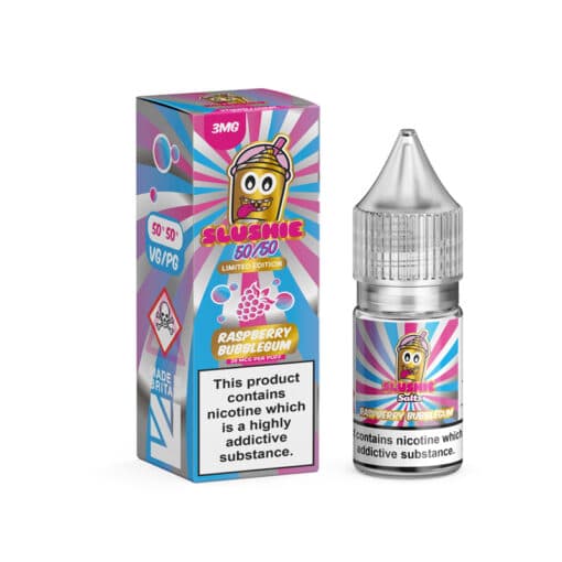 Slushie 5050 Raspberry Bubblegum 3Mg