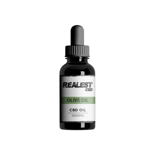 Realest Cbd 1000Mg Broad Spectrum Cbd Olive Oil - 30Ml (Buy 1 Get 1 Free)