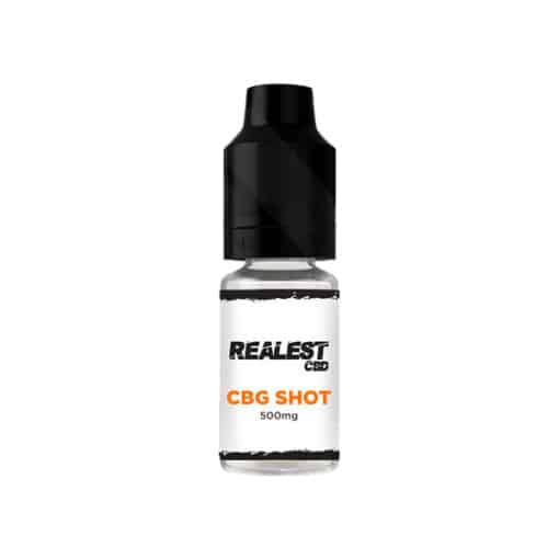 Realest Cbd 500Mg Cbg E-Liquid Booster Shot 10Ml (Buy 1 Get 1 Free)