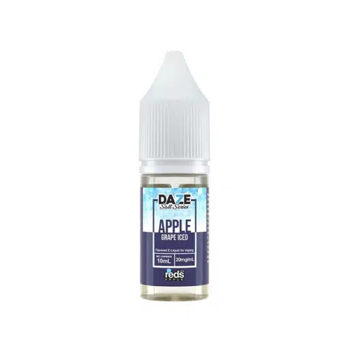 7Daze Reds Apple Grape Iced 10Mg &Amp; 20Mg Nic Salt