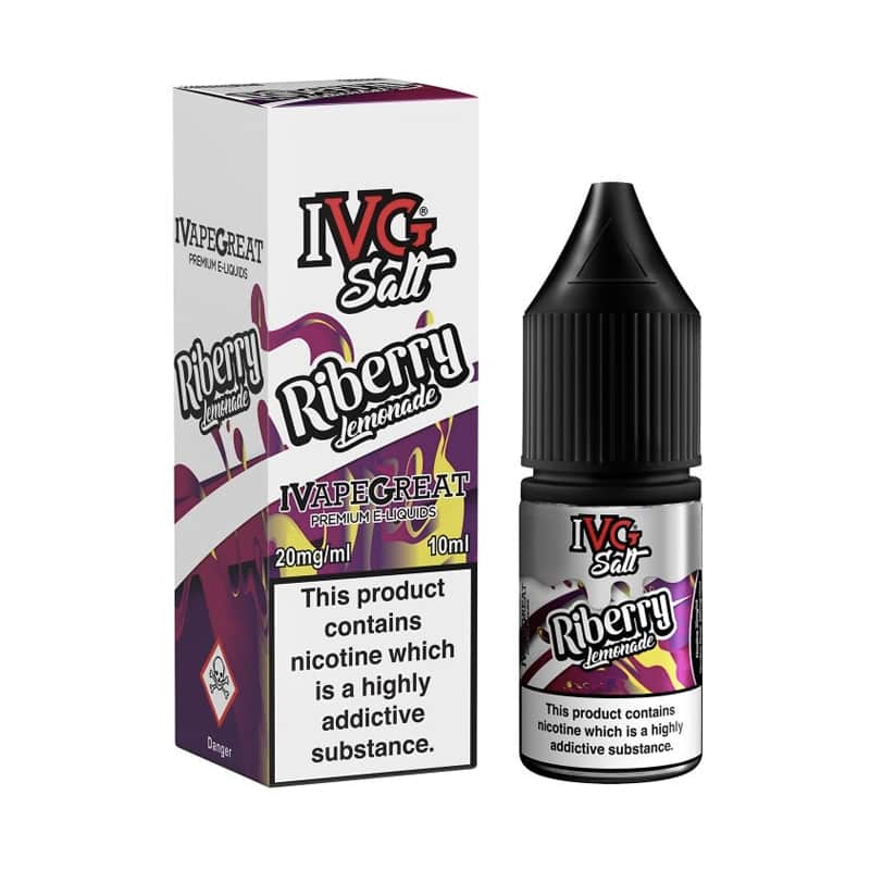 Riberry Lemonade Nic Salt By Ivg Salts Riberry Lemonade 50/50 Eliquid
