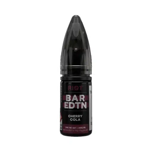 Riot Salts - Bar Edition - Cherry Cola 10Ml Nic Salt