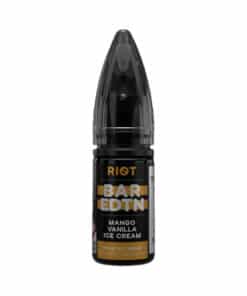 Riot Salts - Bar Edition - Mango Vanilla Ice Cream 10ml Nic Salt