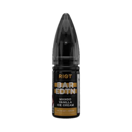 Riot Salts - Bar Edition - Mango Vanilla Ice Cream 10Ml Nic Salt